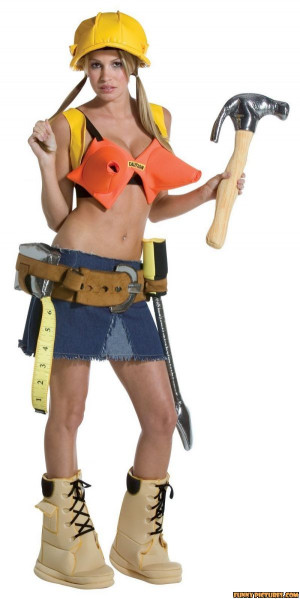 sexy construction costume
