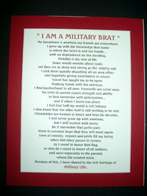 Army Brat Poem | silent ranks army spouse prayer army spouse only a ...