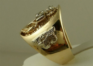Custom Made Navy Chief Petty Officer Ring