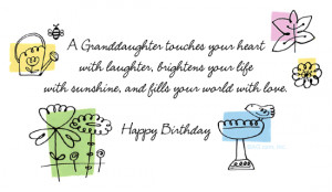 happy birthday to my little girl quotes granddaughter birthday poems