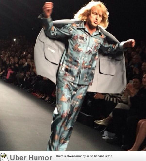 ... and Hansel just walked the Valentino runway finale for Zoolander 2