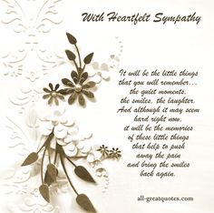 with heartfelt sympathy free sympathy condolences cards more heartfelt ...