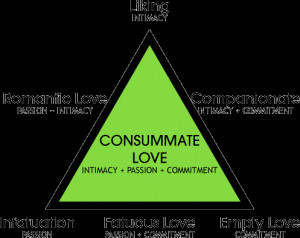 In Part 1 we presented Robert Sternberg's Triangular Theory of love ...