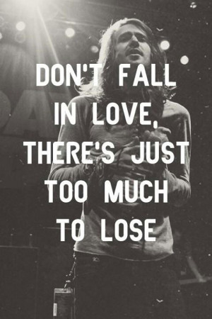 Terrible things - Mayday Parade. My favorite song. Favorite quote.