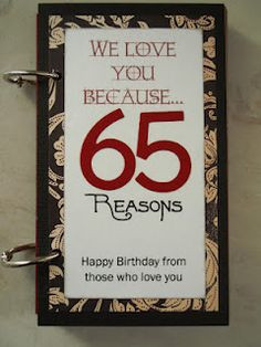 ! Moms 65Th Birthday, Mom Birthday, 65 Birthday Ideas, 65Th Birthday ...