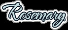 Rosemary Cursive Names Name