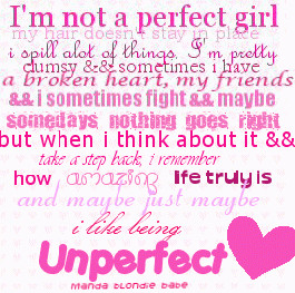 Like To Being Unperfect
