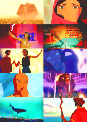 movie: prince of egypt # character: moses # character: rameses ...
