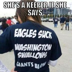 she's a keeper if... dallas cowboys