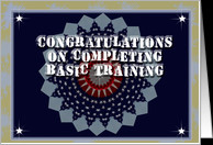 Congratulations on Completing Basic Training card - Product #456294
