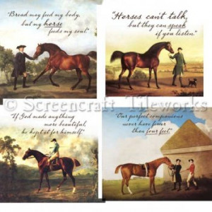 Equestrian Quotes Mixed Set