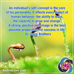 An individual's self-concept is the core of his personality. It ...