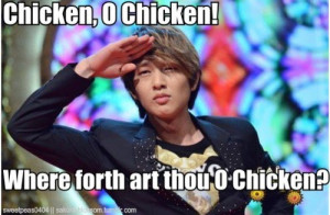 Shinee Onew Chicken