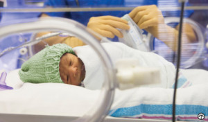 ... to reduce the risk of having a premature baby. (Photo: Business Wire