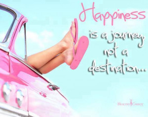 happiness is a journey