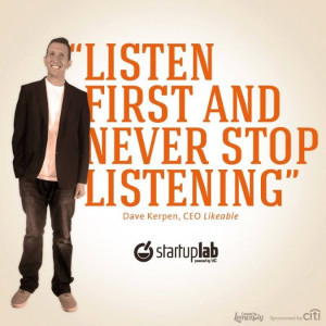 Best Advice: Shut Up and Listen
