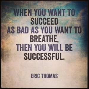 Road To Success by Eric Thomas [QUOTE]