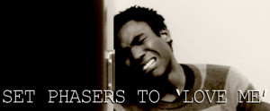 ... community #Community quotes #Troy #troy barnes #Set phasers to love me