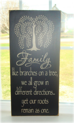 Hand painted wood sign. Inspirational family quote. . Subway sign.