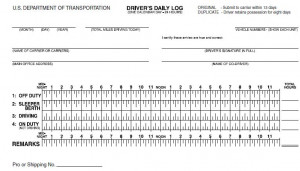 Drivers Daily Log Sheet Examples