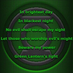 quotes Day 1 Green Lantern Oath Will Power quote quotes