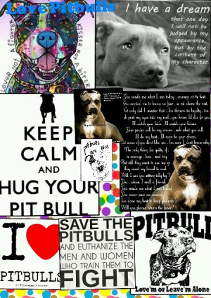 Save pitbull I love them