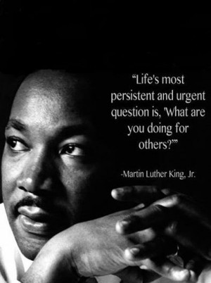 ... else today? #mlk #inspire #kindness #helping #motivation #quote