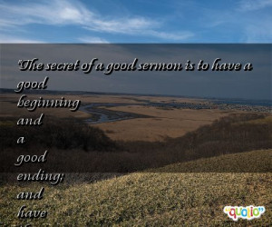 Sermon Quotes