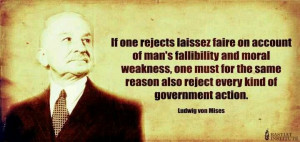 If one rejects laissez faire on account of man's fallibility and ...