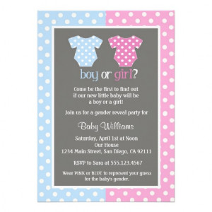gender reveal party baby shower invitation gender reveal party baby