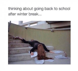 going back to school after winter break the teacher edition