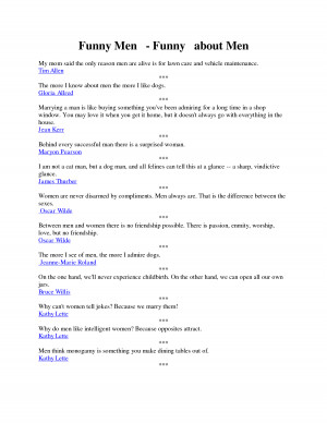 Witty Quotes About Men (3)