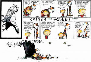 Tear Jerker: Calvin and Hobbes