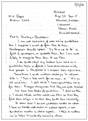 Tastes of the Present: The Here and Now of Quoting