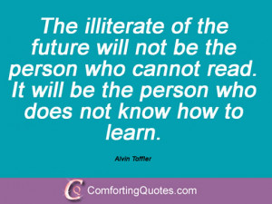 14 Quotations By Alvin Toffler