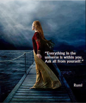 The Meditative Sayings from Rumi Quotes