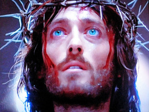 The Western white and blue eyed image of Jesus described in the line ...