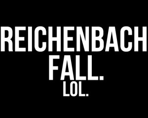 sherlock johnlock sherlock bbc Reichenbach Fall
