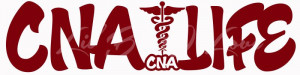 CNA Life with CNA CERTIFIED NURSING ASSISTANT Vinyl Decal Sticker ...
