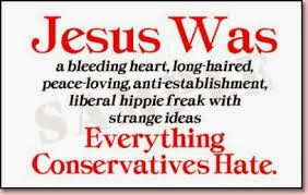 Jesus Christ believed we should help each other, as liberals do today ...