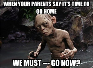We must -- go now? #smeagol #lord of the rings #gollum #funny #meme ...