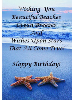 Birthday Beach, Beachy Keen, Beachy Birthday Card, Beach Quotes ...