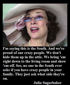 ... And we're proud of our crazy people.