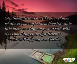 Famous Math Quotes