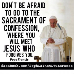 ... Of Reconciliation, Catholic Faith, Pope Francisco, Confessions