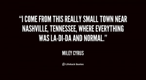 Quotes About Small Towns