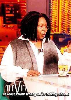 Racism race The view whoopi goldberg the view gif