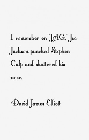 David James Elliott Quotes amp Sayings