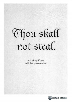 ... -thrift-stores-thou-shalt-not-steal-small-80203.jpg 600×859 pixels