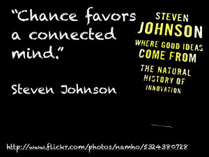 Quote Steven Johnson A Connected Mind– Top 27 #Wisdom #Quotes